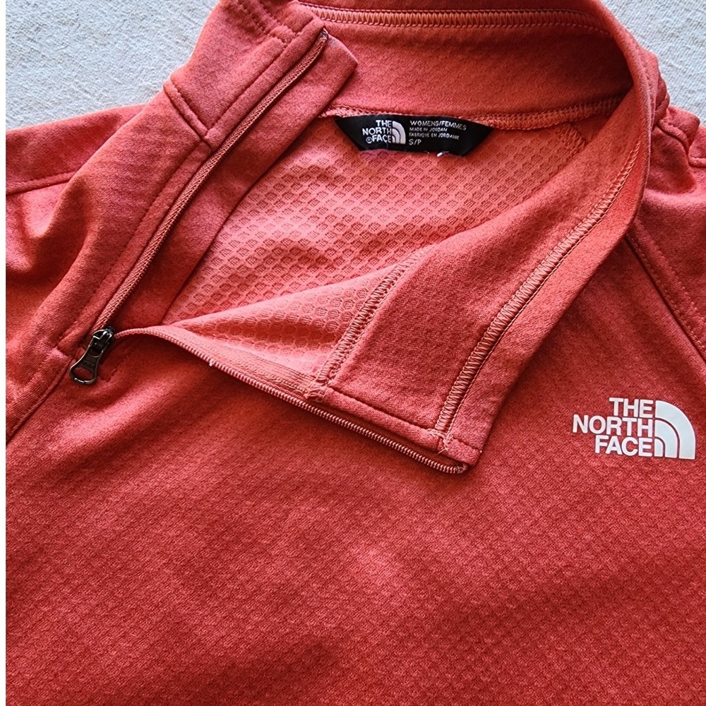 ✨️The North Face FlashDry Asymmetric Side Zip Grid Fleece Pullover. Gorpcore Y2K